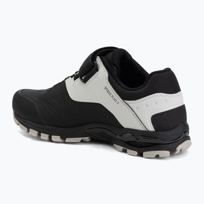 Buty rowerowe MTB męskie Northwave Spider Plus 3 black/light grey 3
