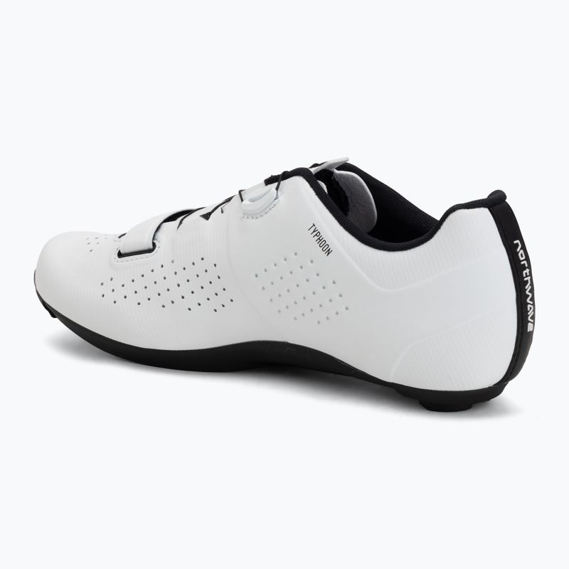 Buty szosowe męskie Northwave Typhoon white 3