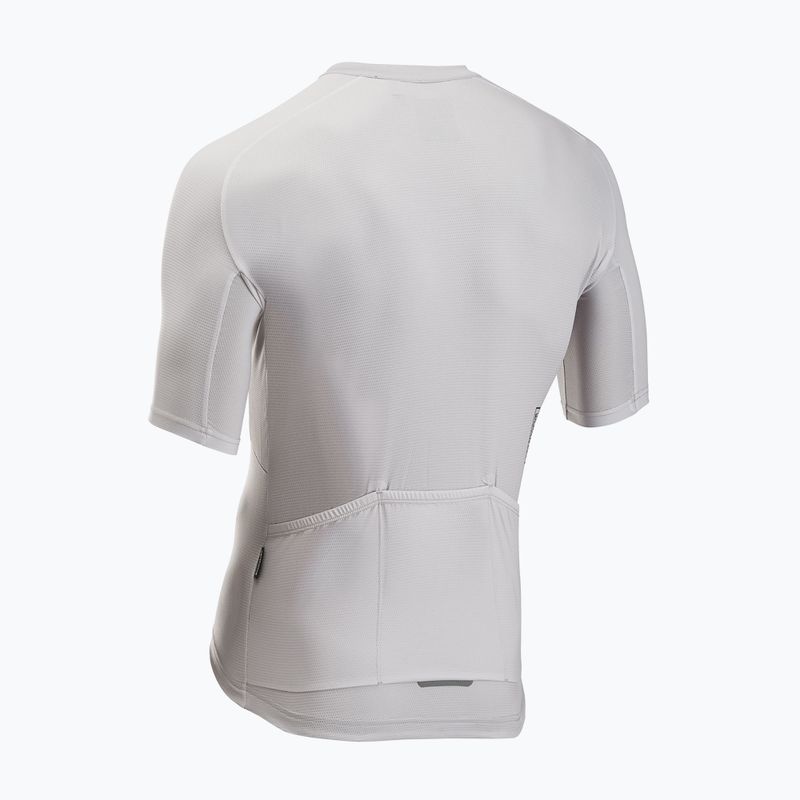 Koszulka rowerowa męska Northwave Force Evo light grey 2