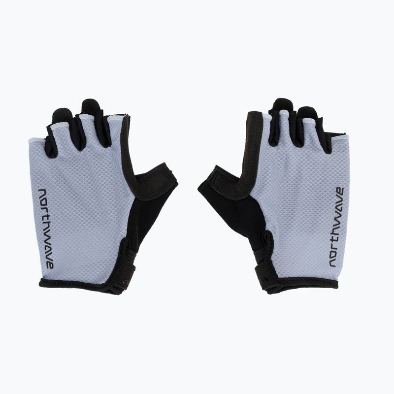 Rękawiczki rowerowe damskie Northwave Active Max Short Finger ice grey 2