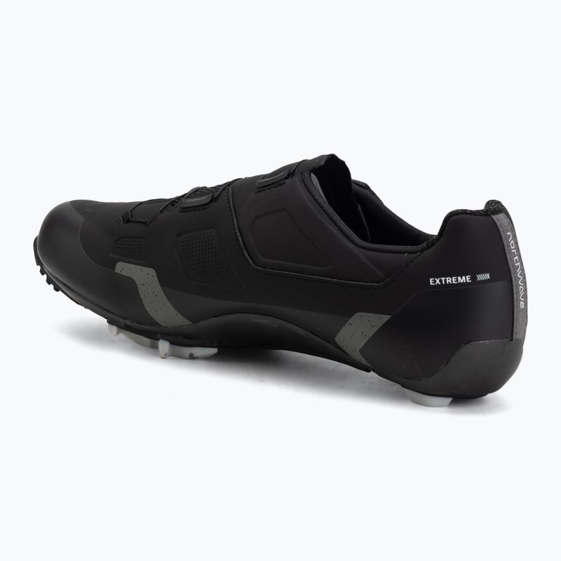Buty rowerowe MTB męskie Northwave Extreme X black/dark grey 3