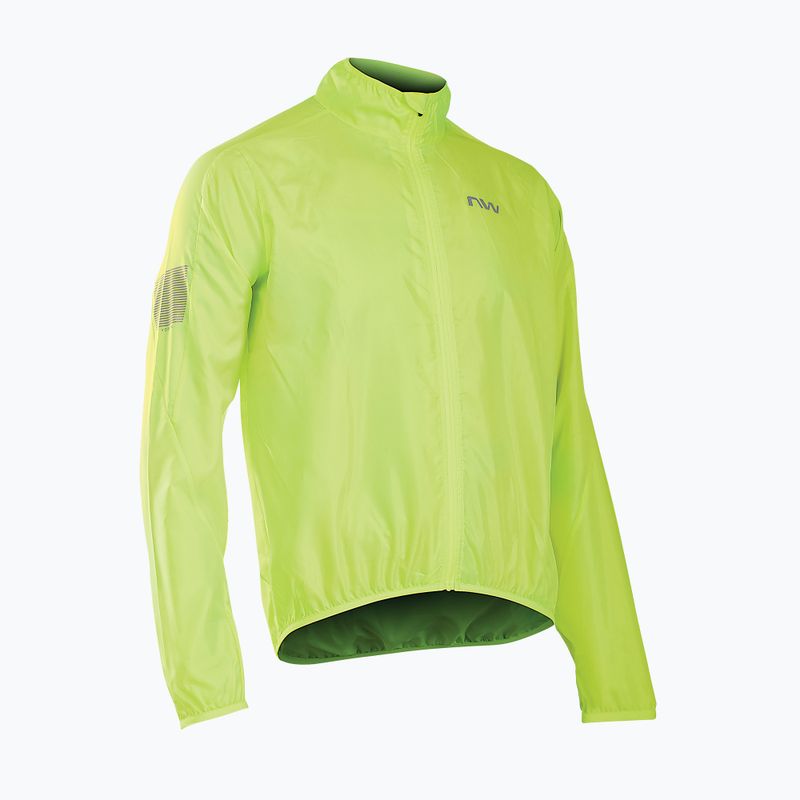 Kurtka rowerowa męska Northwave Vortex yellow fluo