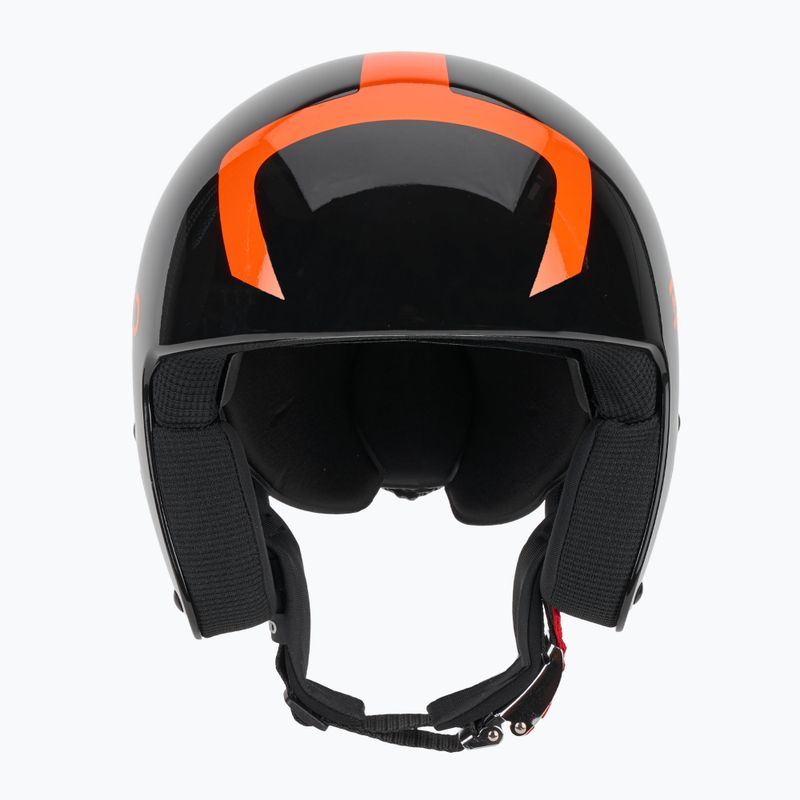 Kask narciarski dziecięcy Briko Vulcano FIS 6.8 JR shiny black/orange 2