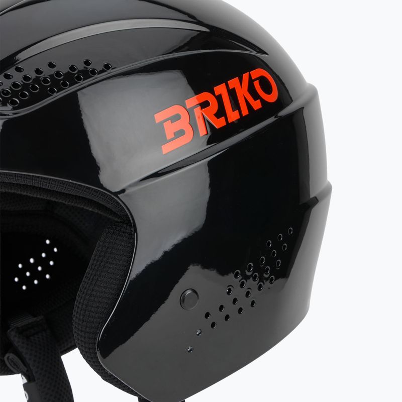 Kask narciarski dziecięcy Briko Elias Jr shiny black/orange 7