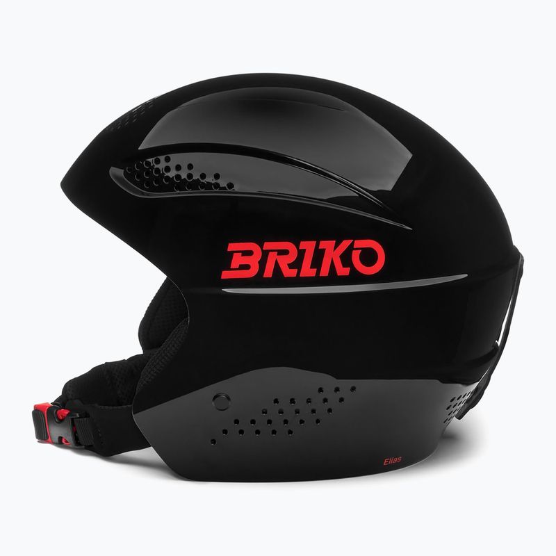Kask narciarski dziecięcy Briko Elias Jr shiny black/orange