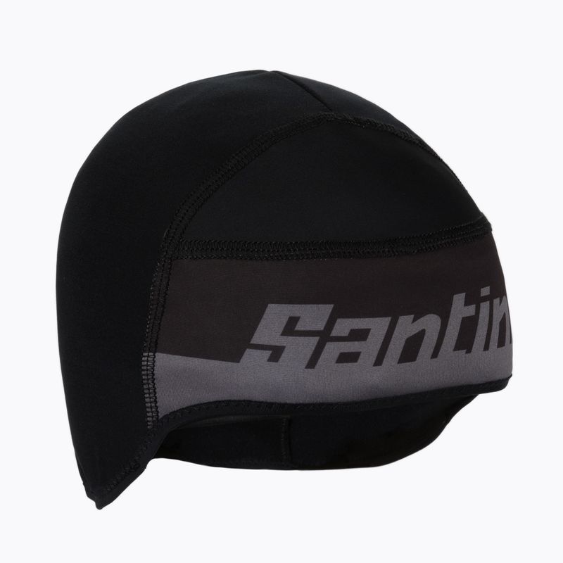 Czapka rowerowa Santini Sottocasco black