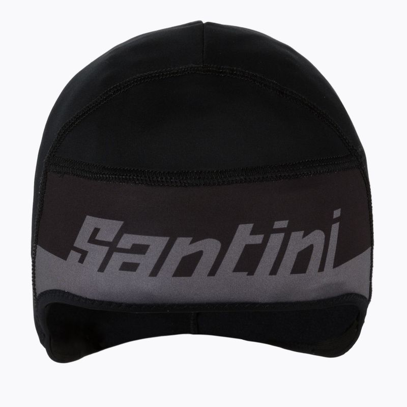 Czapka rowerowa Santini Sottocasco black 2