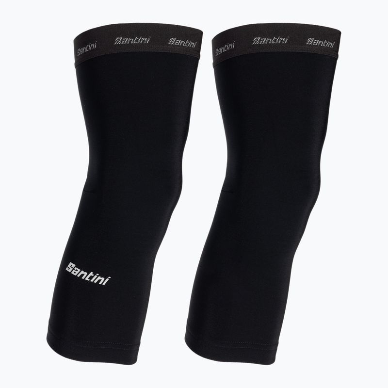 Nogawki rowerowe Santini Totum Knee black