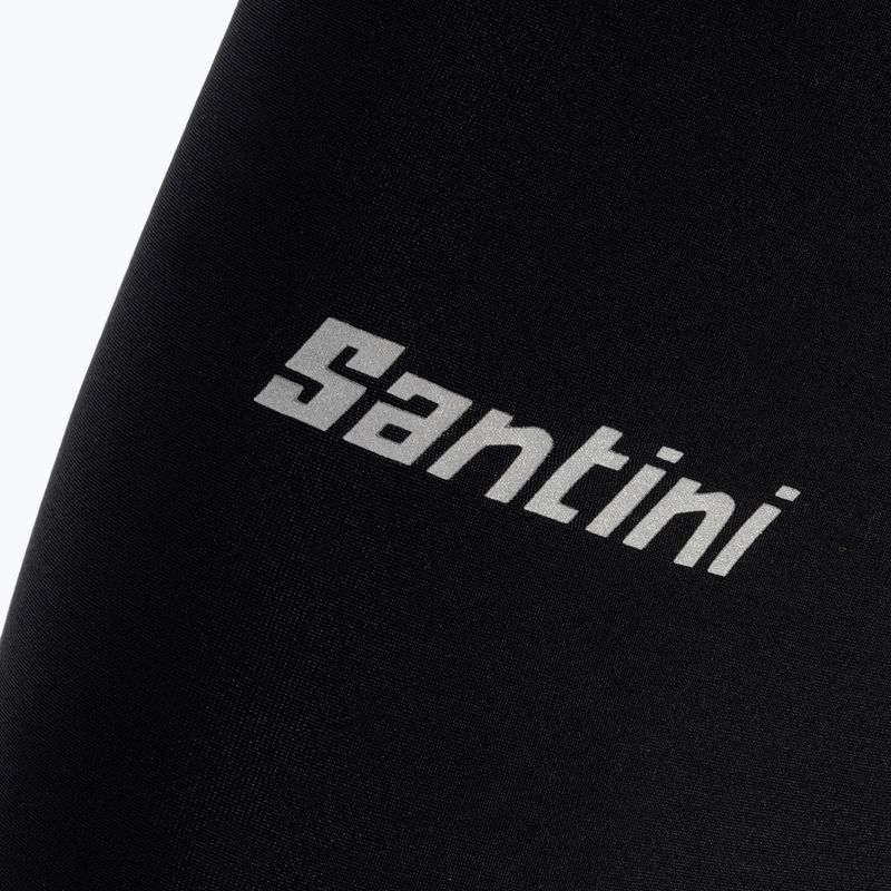 Nogawki rowerowe Santini Totum Knee black 3