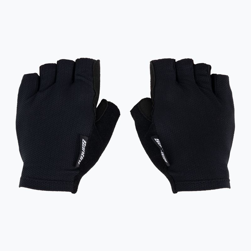 Rękawiczki rowerowe Santini Brisk black
