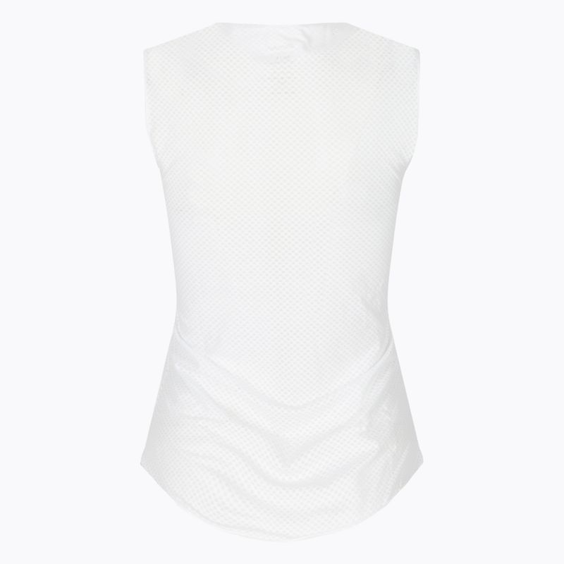 Koszulka rowerowa męska Santini Sleeveless Baselayer Lieve white 2
