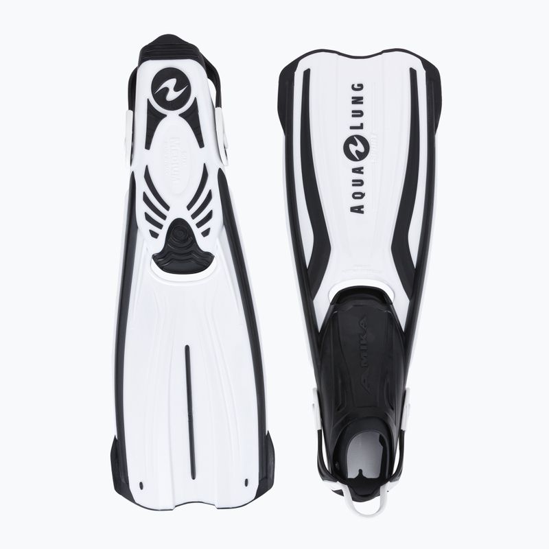 Płetwy do snorkelingu Aqualung Amika white/black 2