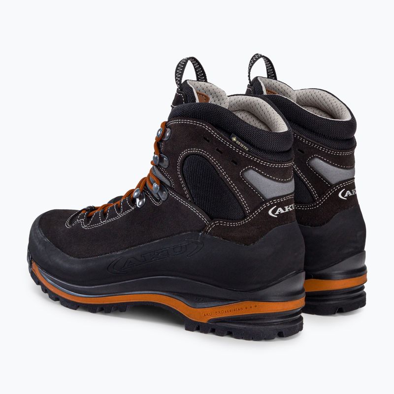 Buty trekkingowe męskie AKU Superalp GTX anthracite/orange 3