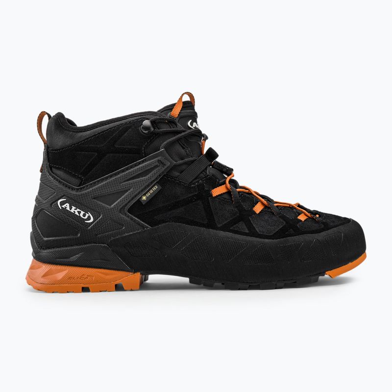 Buty podejściowe męskie AKU Rock DFS Mid GTX black/orange 2