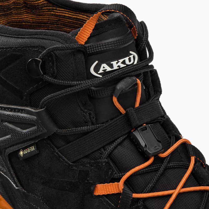 Buty podejściowe męskie AKU Rock DFS Mid GTX black/orange 9