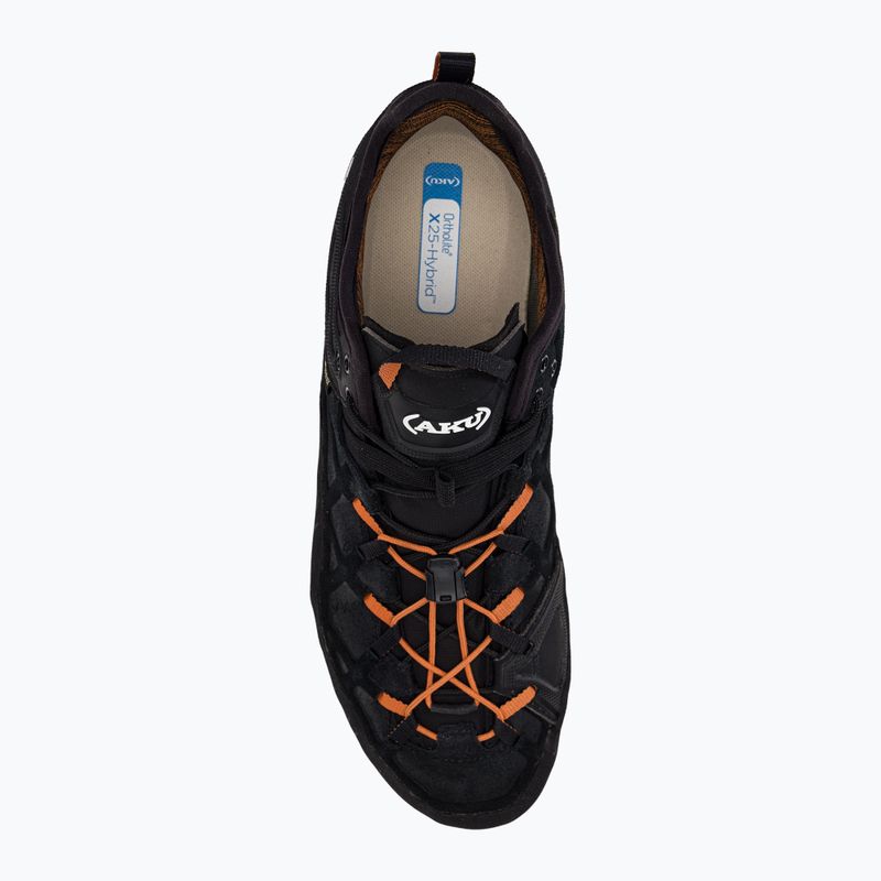 Buty podejściowe męskie AKU Rock DFS GTX black/orange 6