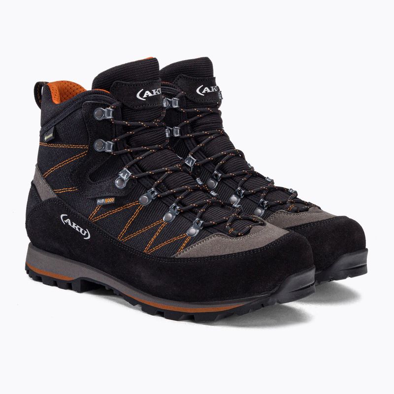 Buty trekkingowe męskie AKU Trekker Lite III Wide GTX black/orange 5