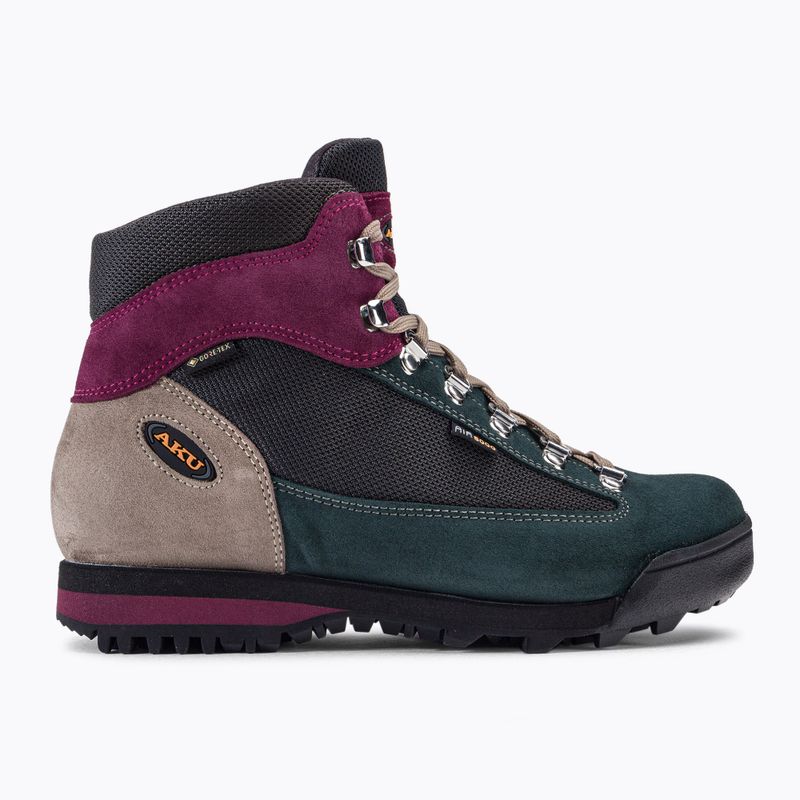 Buty trekkingowe damskie AKU Ultra Light Original GTX anthracite/green 2