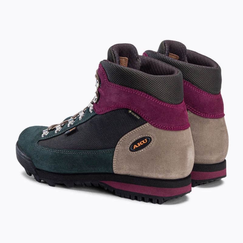 Buty trekkingowe damskie AKU Ultra Light Original GTX anthracite/green 3
