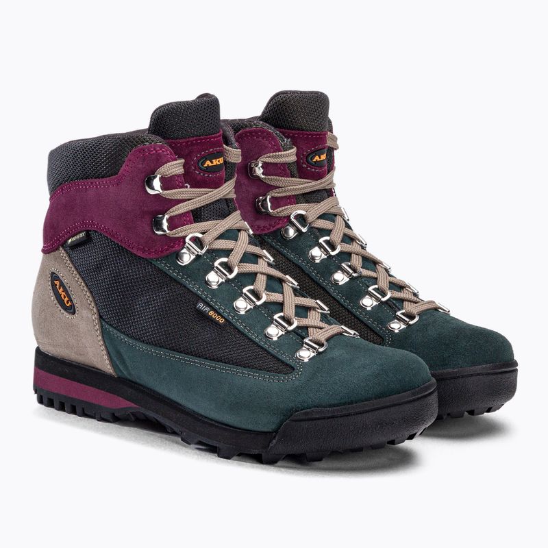 Buty trekkingowe damskie AKU Ultra Light Original GTX anthracite/green 5