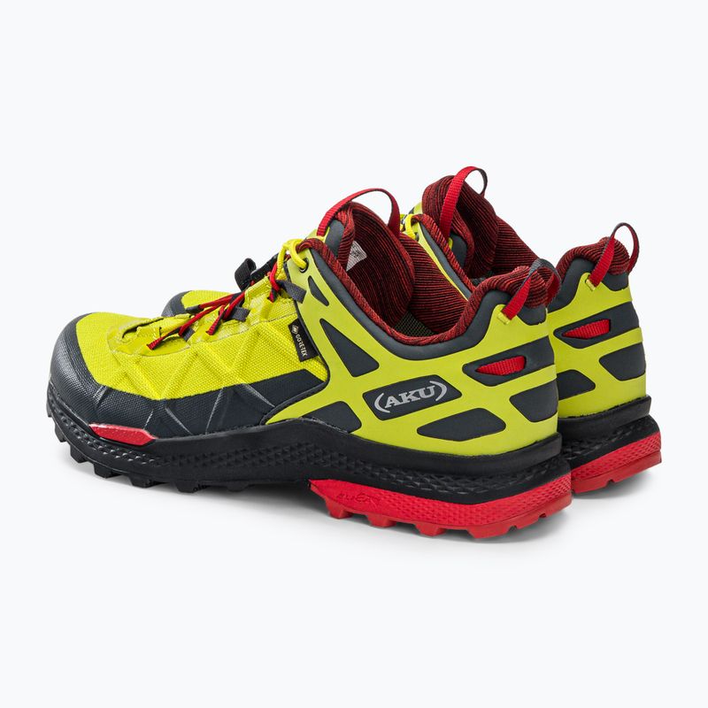 Buty trekkingowe męskie AKU Rocket DFS GTX yellow/anthracite 3