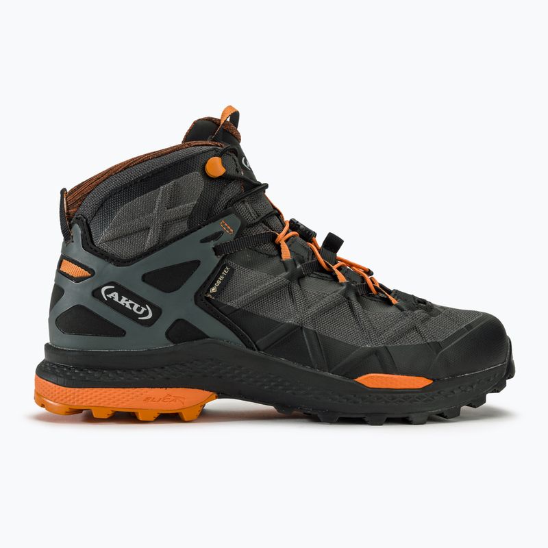 Buty trekkingowe męskie AKU Rocket Mid DFS GTX black/orange 2