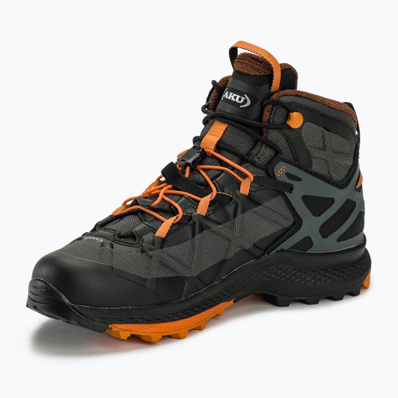 Buty trekkingowe męskie AKU Rocket Mid DFS GTX black/orange 7