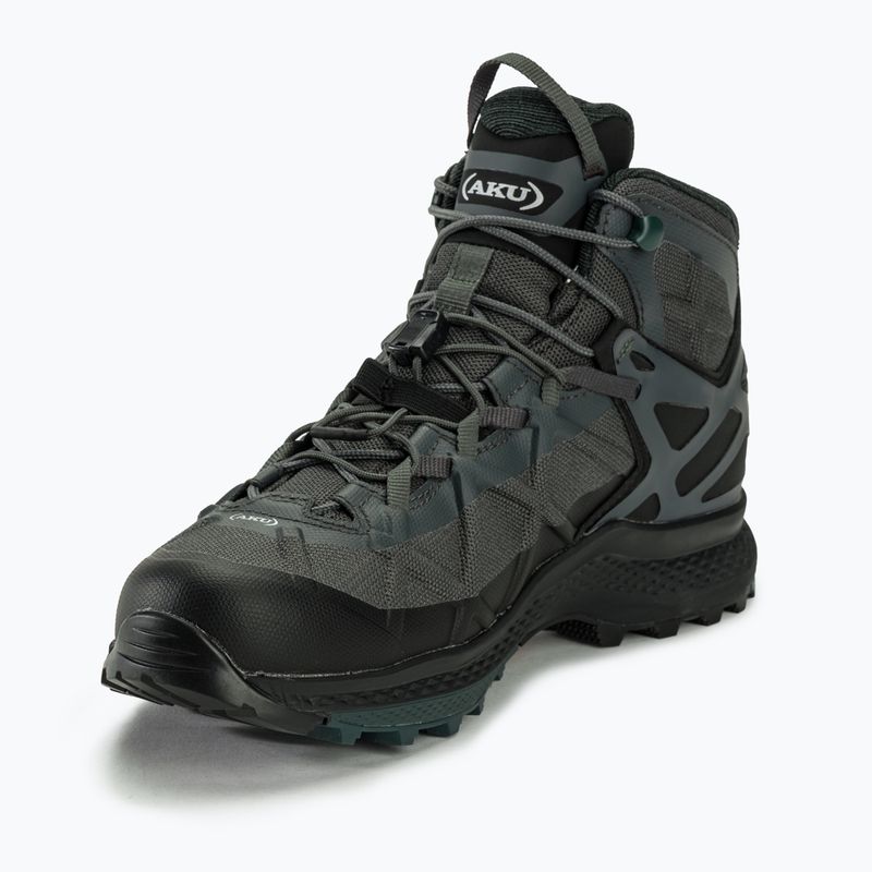 Buty trekkingowe męskie AKU Rocket Mid DFS GTX grey/green 7