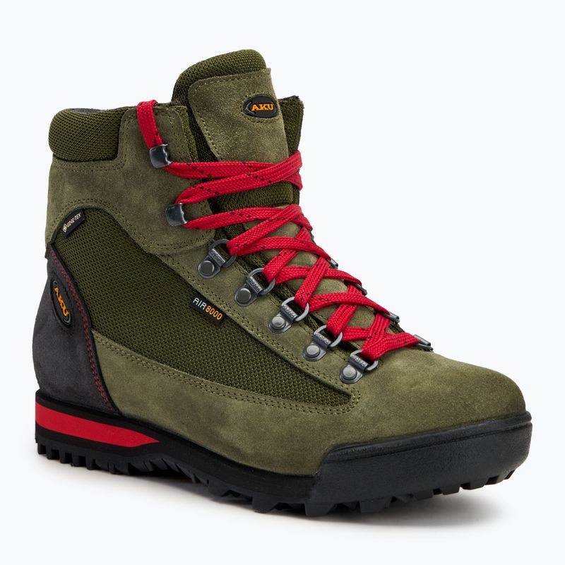 Buty trekkingowe męskie AKU Slope Micro GTX military green/red