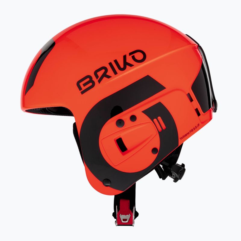 Kask narciarski dziecięcy Briko Vulcano FIS 6.8 JR shiny orange/black 5