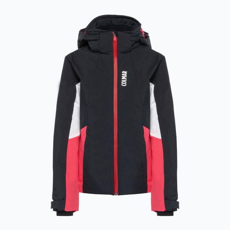 Kurtka narciarska dziecięca Colmar 3115J-1VC black/raspberry/white