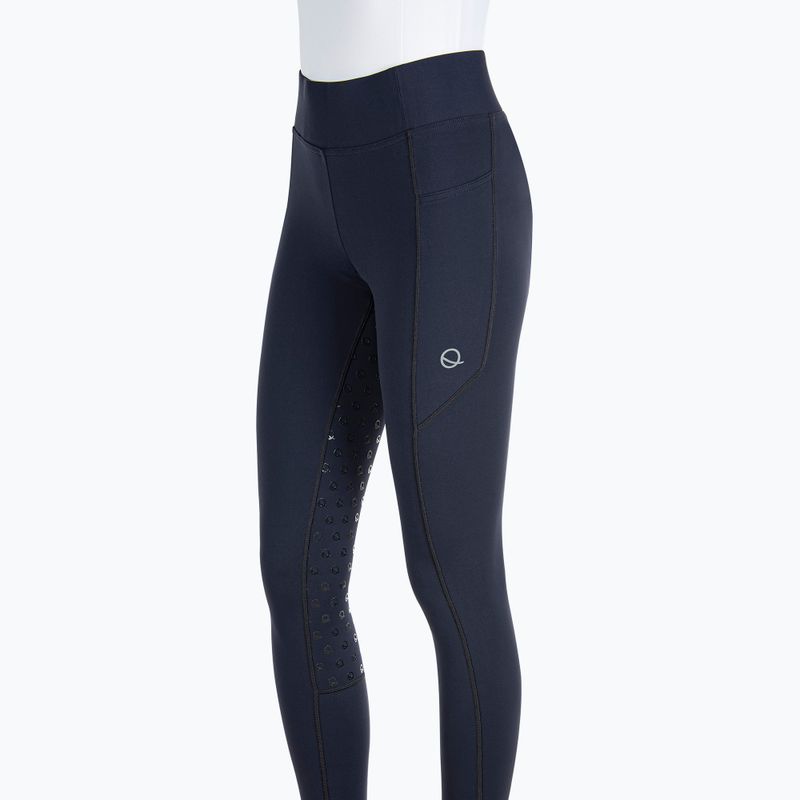 Legginsy jeździeckie damskie Eqode by Equiline Dodie blue
