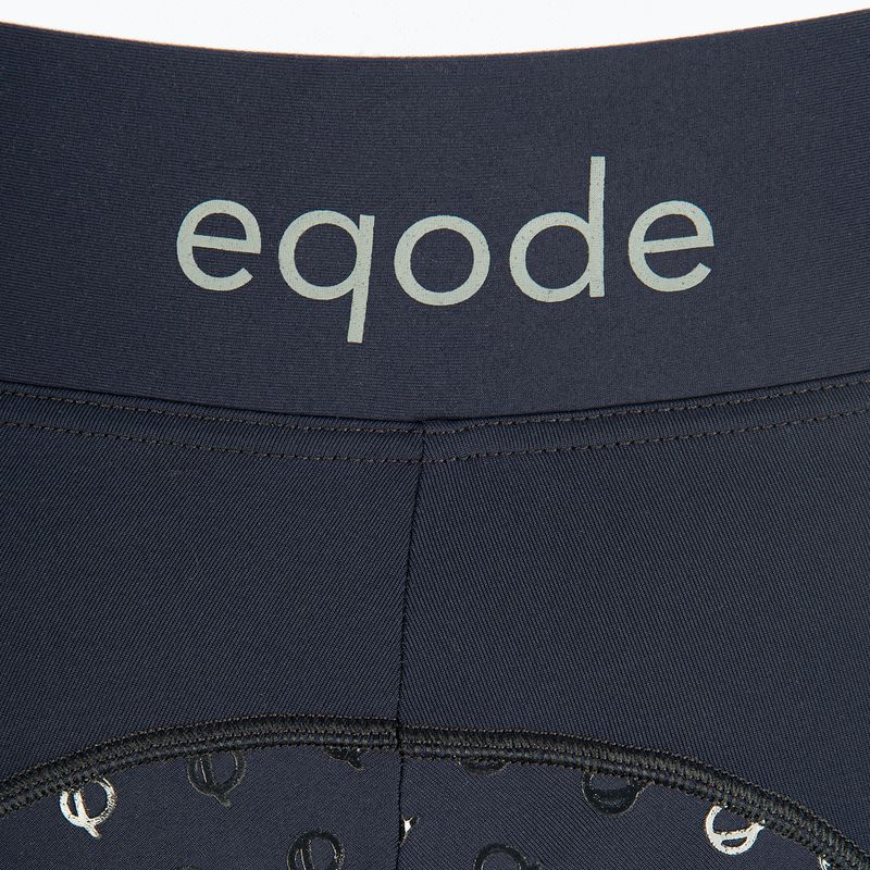 Legginsy jeździeckie damskie Eqode by Equiline Dodie blue 3