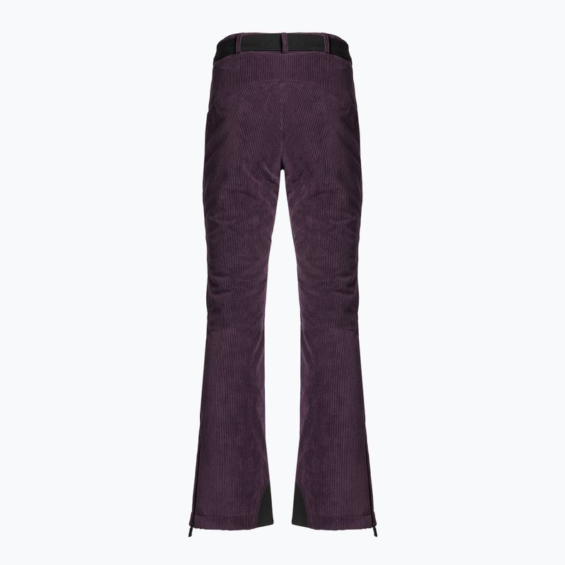 Spodnie narciarskie damskie Colmar Corduroy blackberry 2