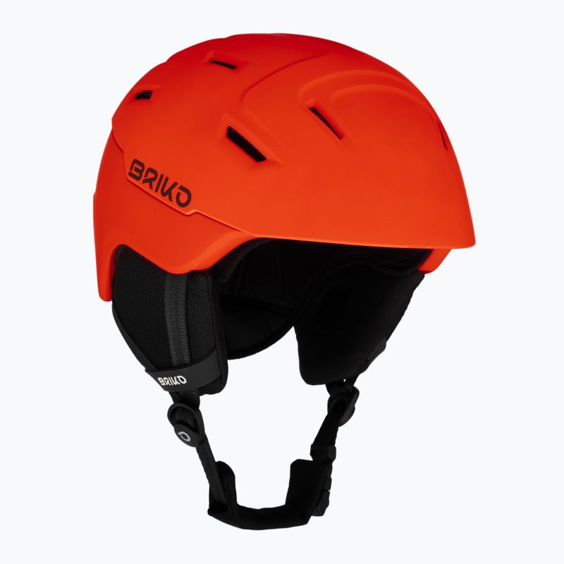 Kask narciarski Briko Storm X matt orange/black