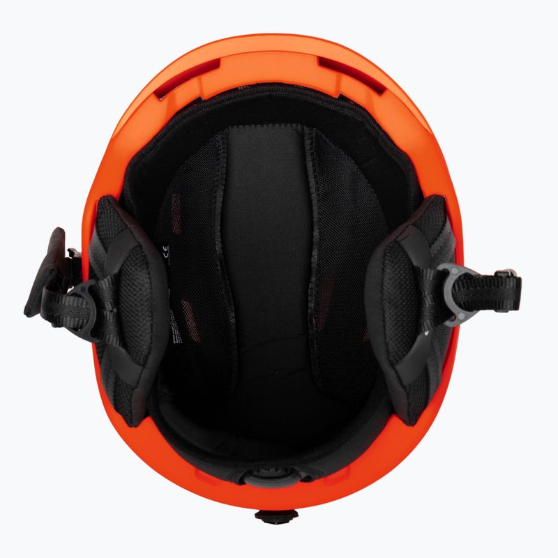 Kask narciarski Briko Storm X matt orange/black 6