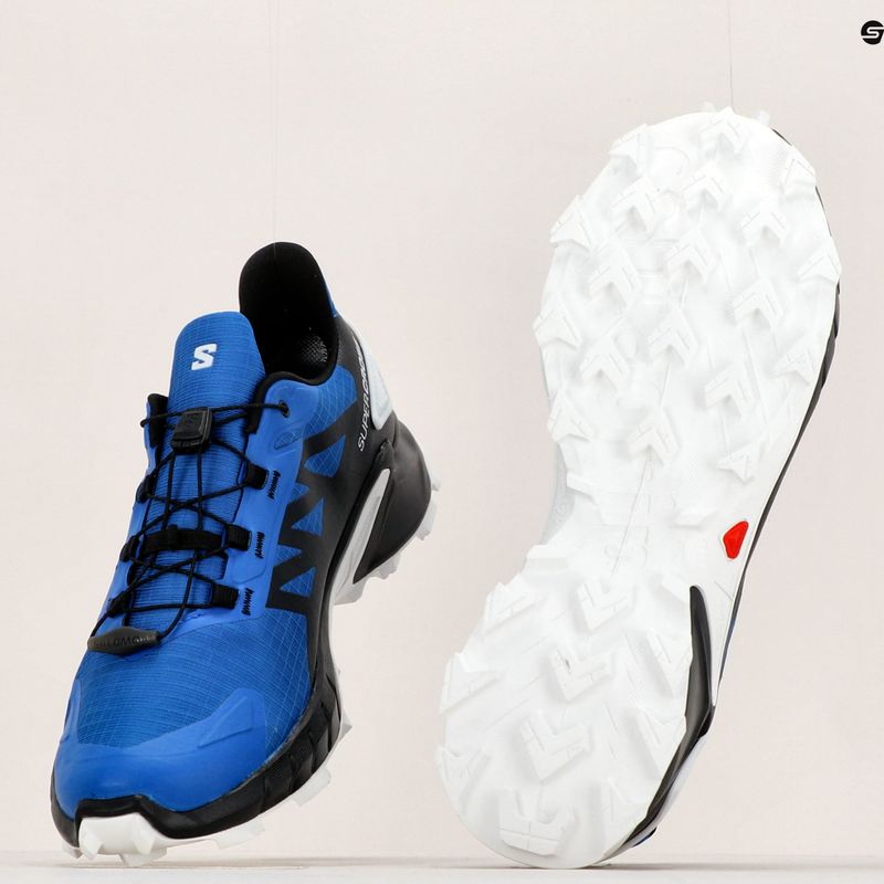 Buty do biegania męskie Salomon Supercross 4 GTX lapis blue/black/white 15