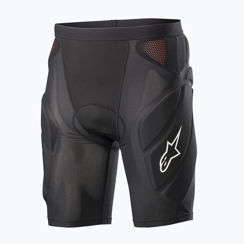 Spodenki rowerowe z ochraniaczami męskie Alpinestars Vector Tech black
