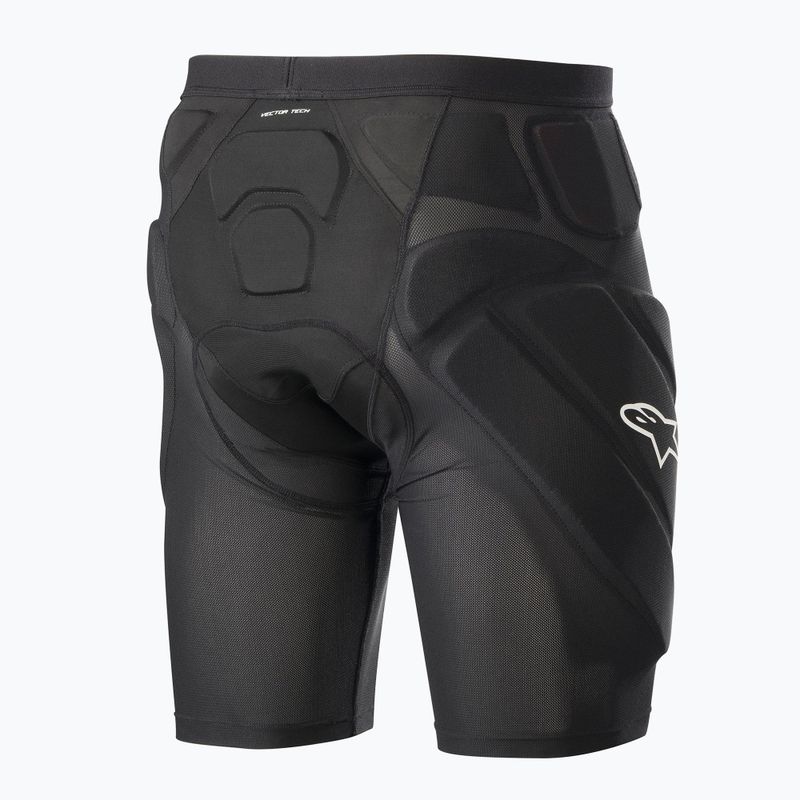 Spodenki rowerowe z ochraniaczami męskie Alpinestars Vector Tech black 2