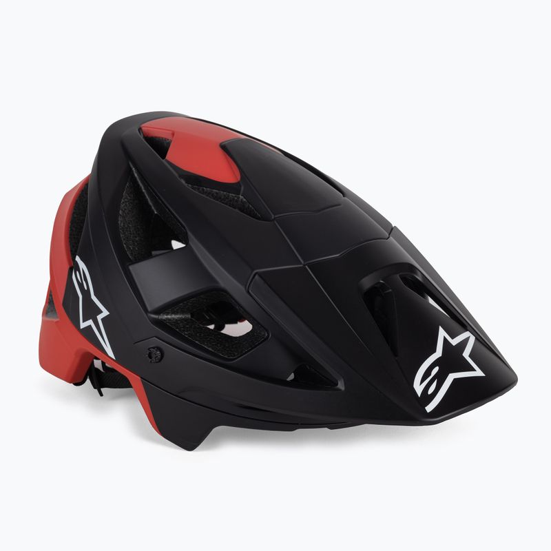 Kask rowerowy Alpinestars Vector Pro Atom black/red matt
