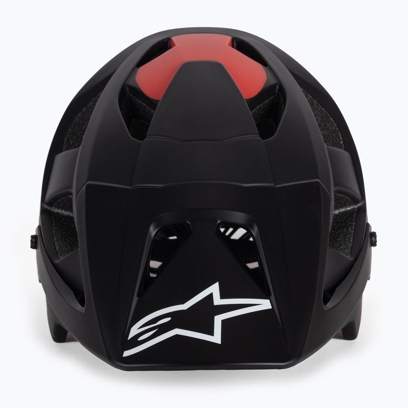 Kask rowerowy Alpinestars Vector Pro Atom black/red matt 2