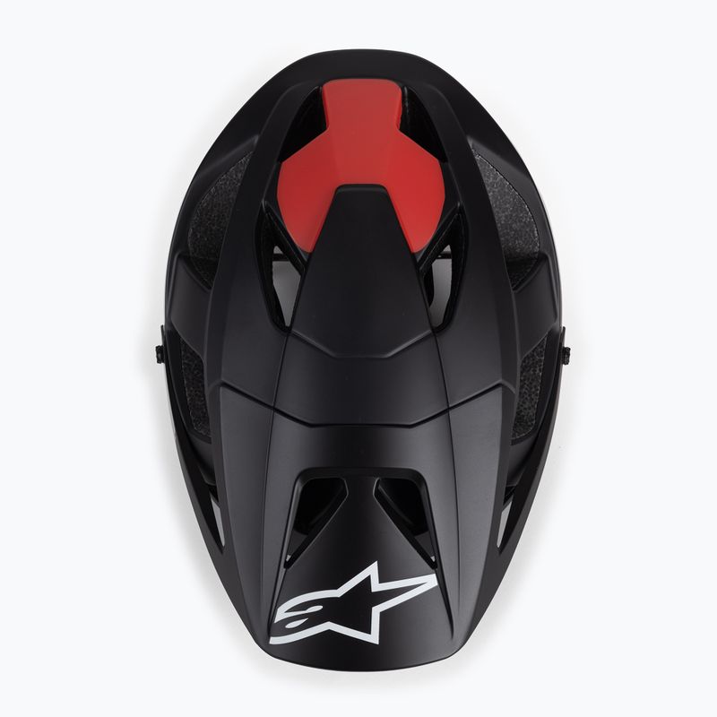 Kask rowerowy Alpinestars Vector Pro Atom black/red matt 6
