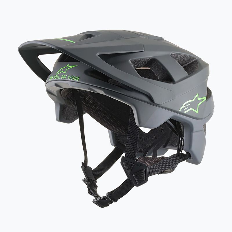 Kask rowerowy Alpinestars Vector Pro Atom dark gray/cool gray matt 9