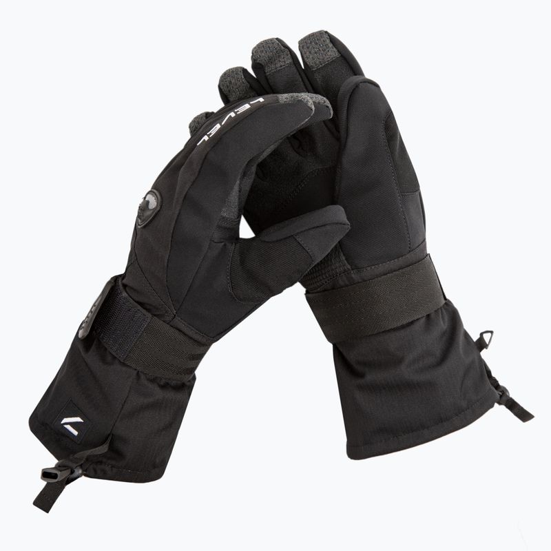 Rękawice snowboardowe męskie Level Fly 2021 black
