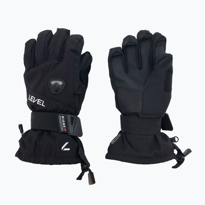 Rękawice snowboardowe dziecięce Level Fly 2022 black