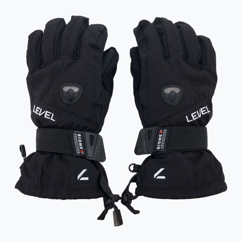 Rękawice snowboardowe dziecięce Level Fly 2022 black 3