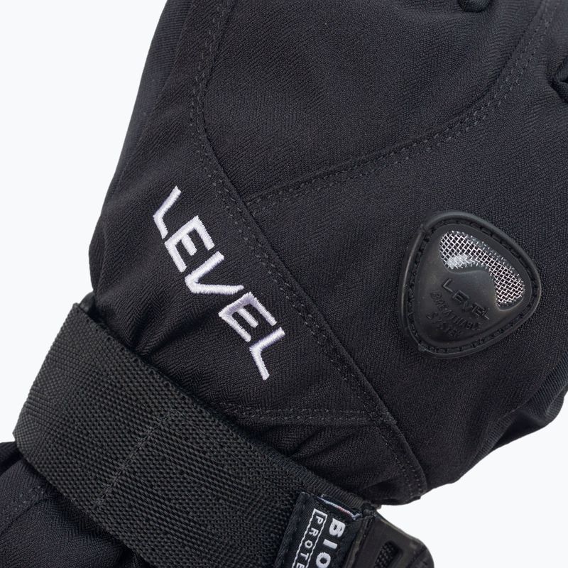 Rękawice snowboardowe dziecięce Level Fly 2022 black 4