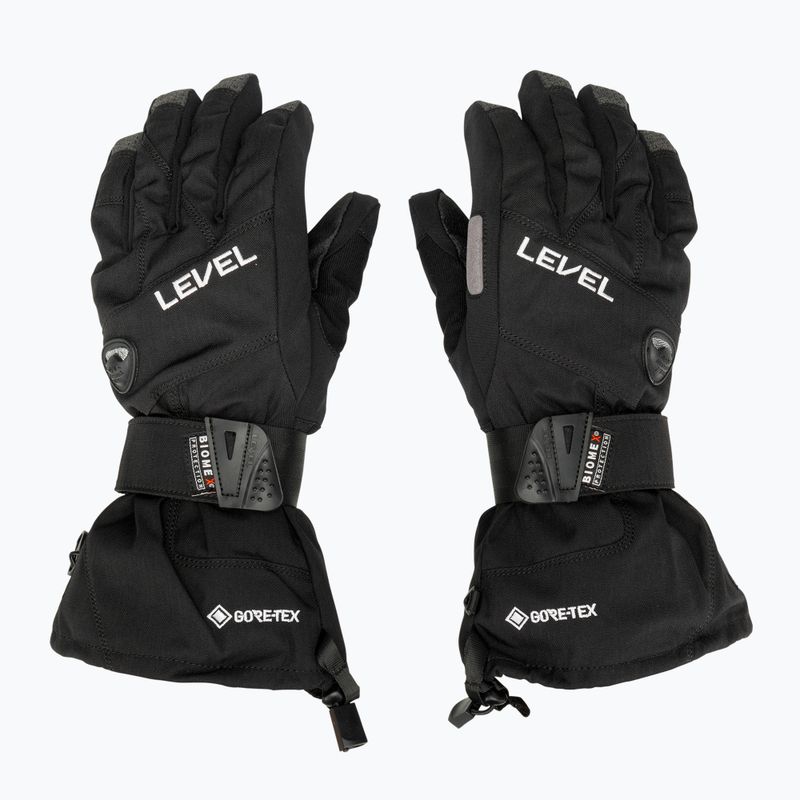 Rękawice snowboardowe męskie Level Half Pipe Gore-Tex black 3