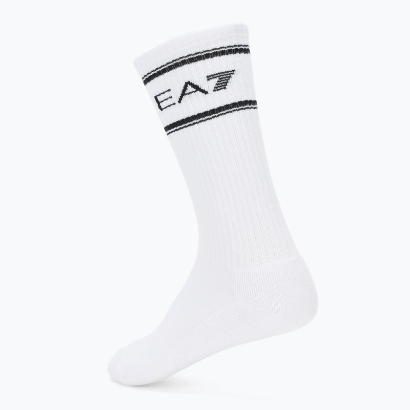 Skarpety EA7 Emporio Armani Train Socks Sponge 3 pary white/white/white 2