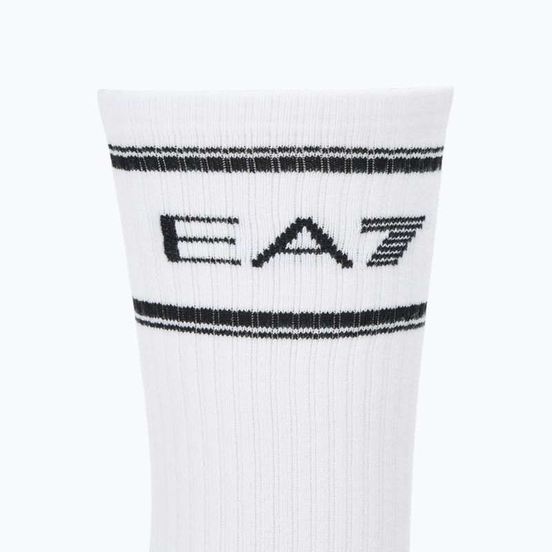 Skarpety EA7 Emporio Armani Train Socks Sponge 3 pary white/white/white 3